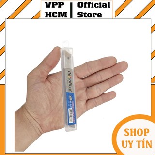 [Combo 2] Hôp lưỡi dao rọc giấy nhỏ 9mm Flexoffice Thiên Long FO-BL01