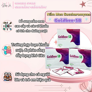 ✅[Chính hãng] Hỗ trợ tiêu chảy, táo bón hiệu quả Goldbee SB, cân bằng vi sinh đường ruột date 2027