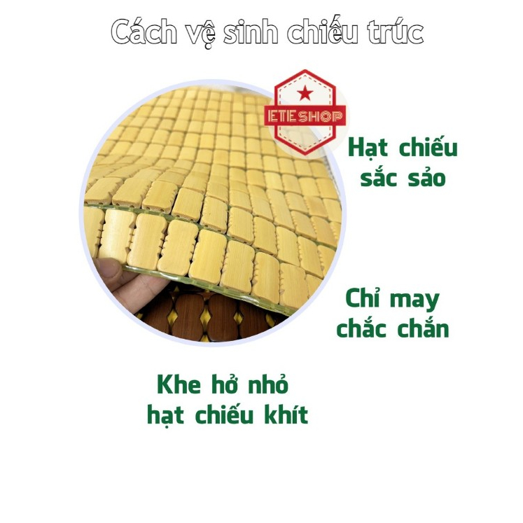 Chiếu trúc từ 50cm tới m8,  5 tấc, 6 tấc, 8 tấc chiếu trúc cho bé sơ sinh, giường nôi, nằm mát
