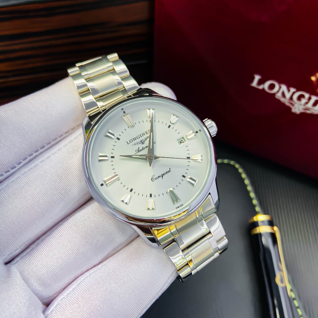 Đồng hồ nam LONGINES - Đồng hồ cơ C3 chính hãng | Shopee Việt Nam