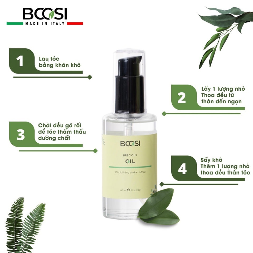 Tinh dầu dưỡng tóc Bcosi Precious Oil 60ml