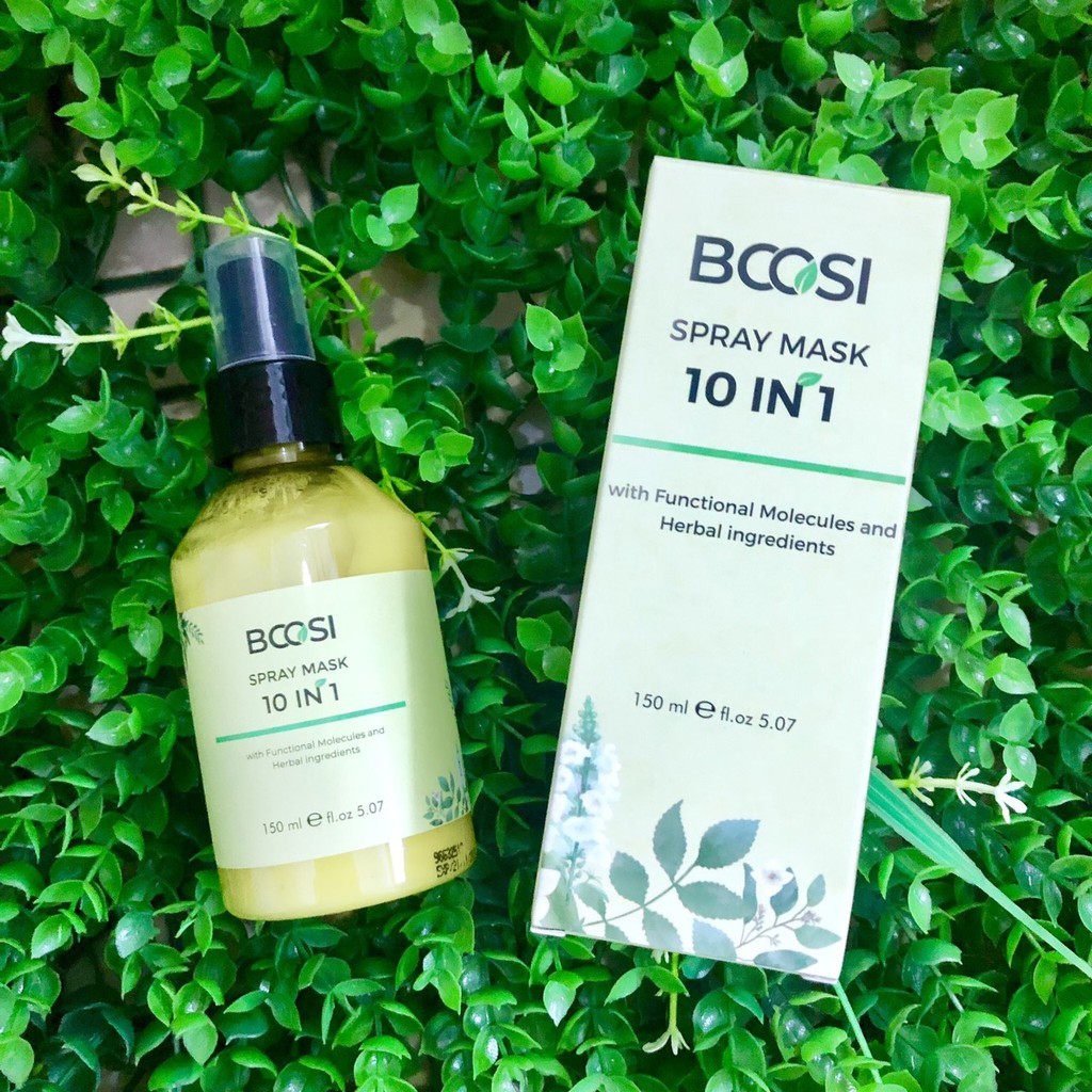 Xịt dưỡng phục hồi tóc 10 in 1 Bcosi Spray Mask 150ml