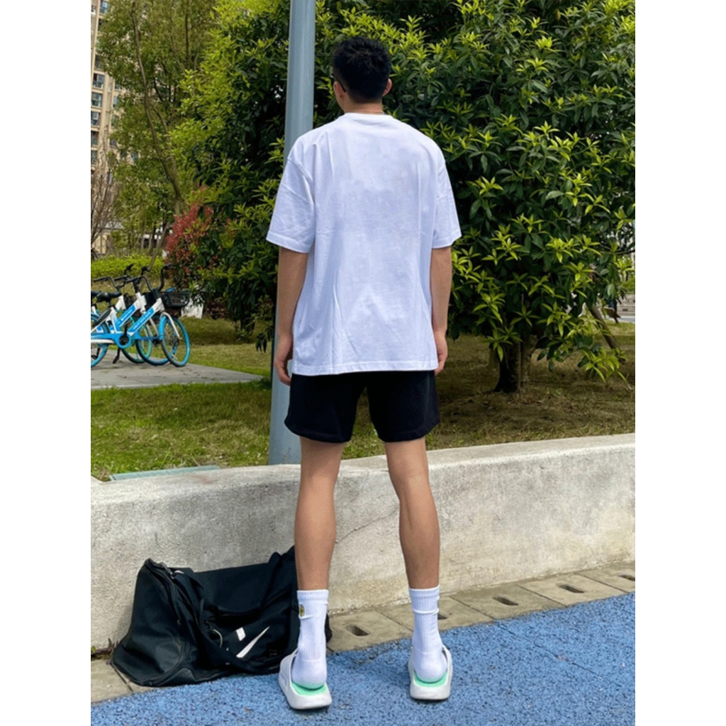 Quần Short Nam Nữ Quần Thun Ngố Họa Tiết PINK ,Quần Short Nỉ Đùi Dày Dặn Có Túi Kết Hợp Dây Rút,Quần Cộc Hè