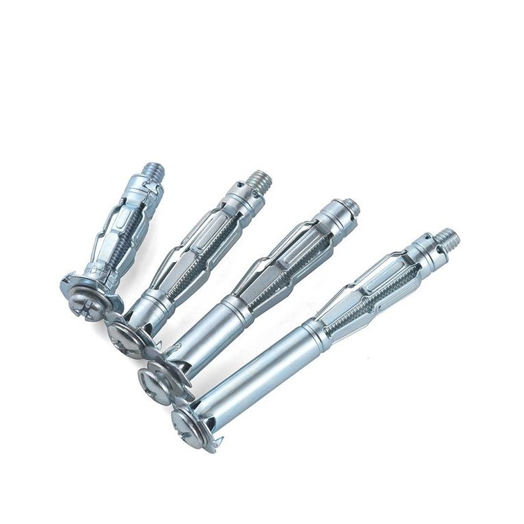 Vít nở xòe kim loại, M4, M6, M8 tắc kê nở kim loại, bulong nở kim loại, tắc kê sắt thạch cao M4, M6, M8