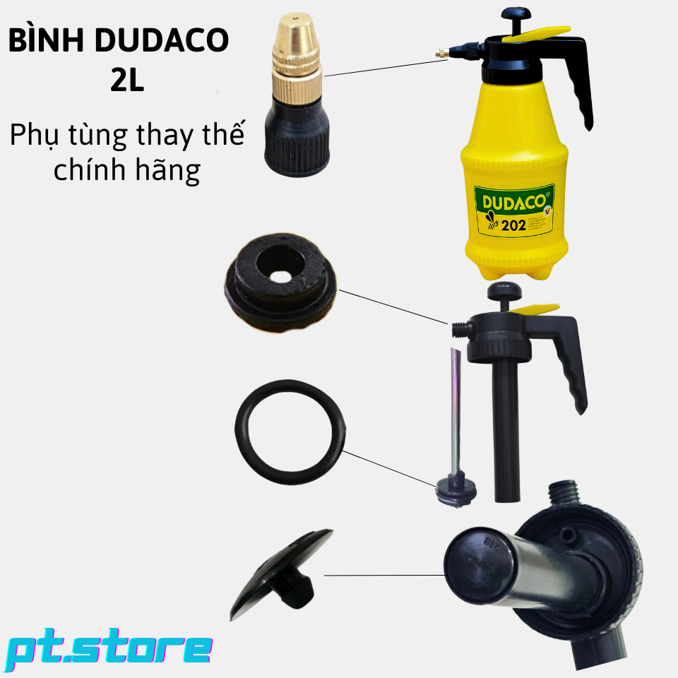 PHỤ TÙNG CHÍNH HÃNG THAY THẾ CHO BÌNH DUDUACO 1L - 2L