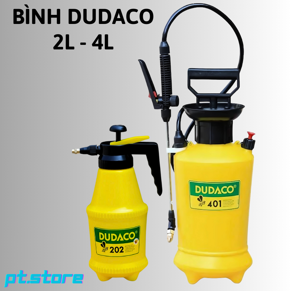 BÌNH TƯỚI  DUDACO 2L - 4L - 8L CHÍNH HÃNG
