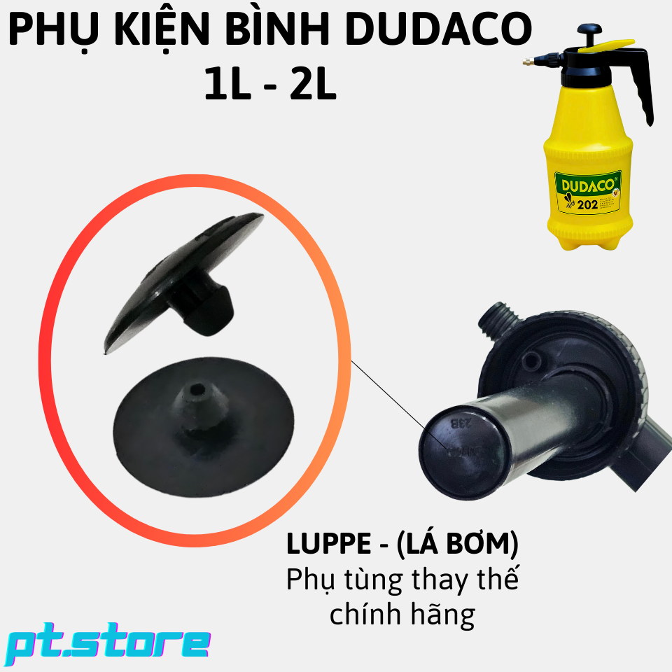 [Rẻ Nhất SộpBi] PHỤ TÙNG  BÌNH TƯỚI CÂY CẦM TAY DUDACO 2L
