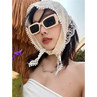 Khăn trùm đầu Băng đô Turban bằng ren