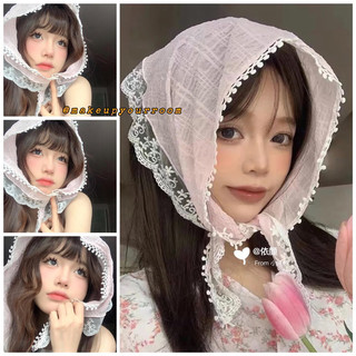 Khăn trùm đầu Băng đô Turban bằng ren