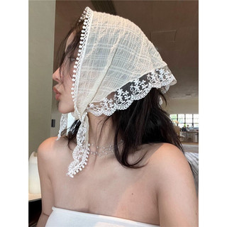 Khăn trùm đầu Băng đô Turban bằng ren