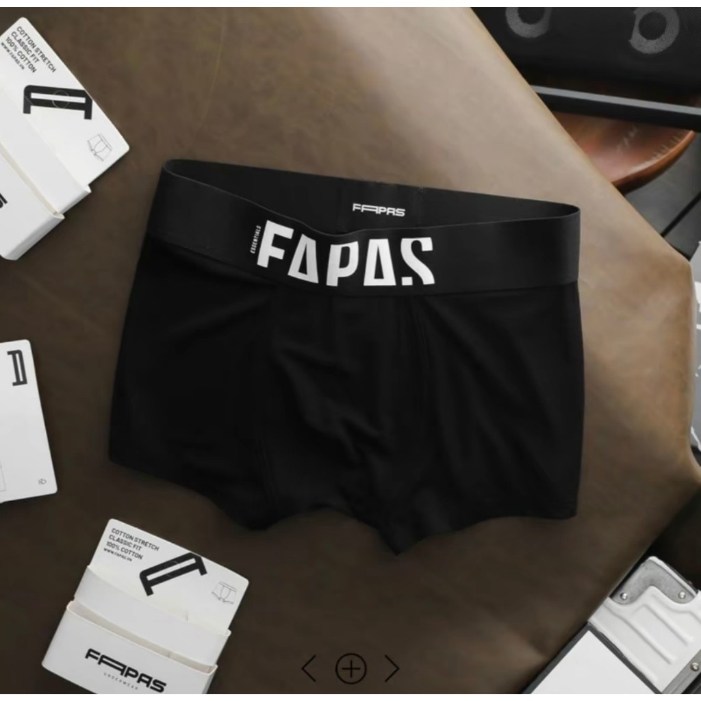 Combo 3-4-5-10 quần sịp đùi nam full đen mix mã chất liệu thun lạnh co giãn 4 chiều Menswear Quần Boxer