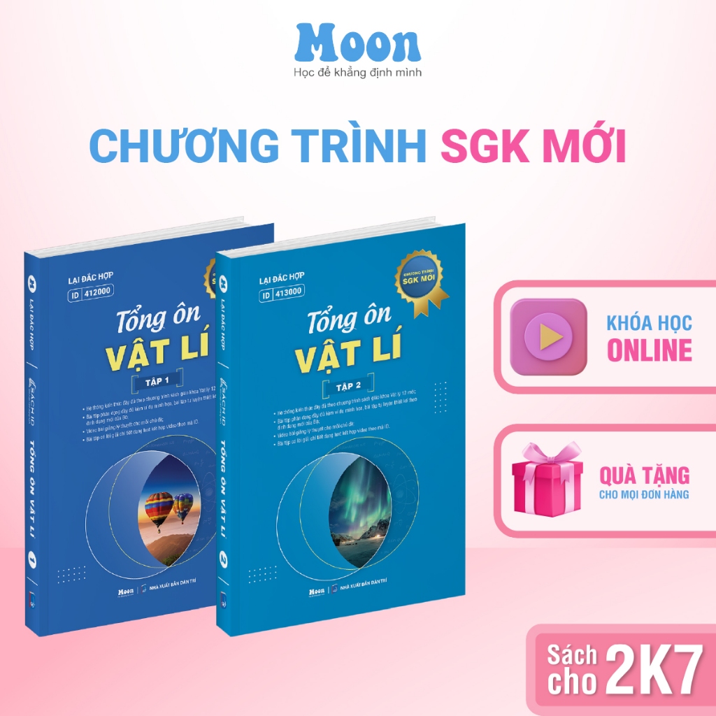 Ảnh Sách Vật lý 12 chương trình sgk mới : tổng ôn vật lý ôn thi thpt quốc gia, dgnl sach ID 1