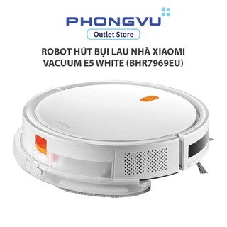 Robot hút bụi lau nhà Xiaomi Vacuum E5 White (BHR7969EU) - Chính hãng bảo hành 12 tháng