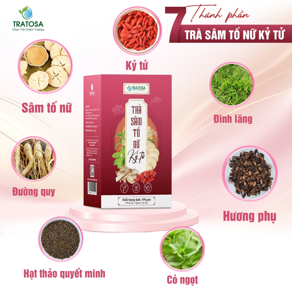 Thiết kế của Sâm Tố Nữ Đinh Lăng Tiêu Chuẩn