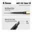 Chì Kẻ Mày Hai Đầu Lâu Trôi Colorkey The Rapid Eyebrow Pencil 0.07g