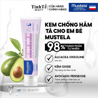 Kem Chống Hăm Tã Cho Em Bé Mustela VITAMIN BARRIER CREAM 10ml/50ML/100ML