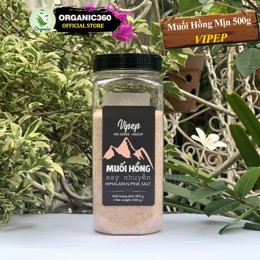 Ảnh Muối Hồng Himalaya VIPEP Các Loại Himalayan Pink Salt 3