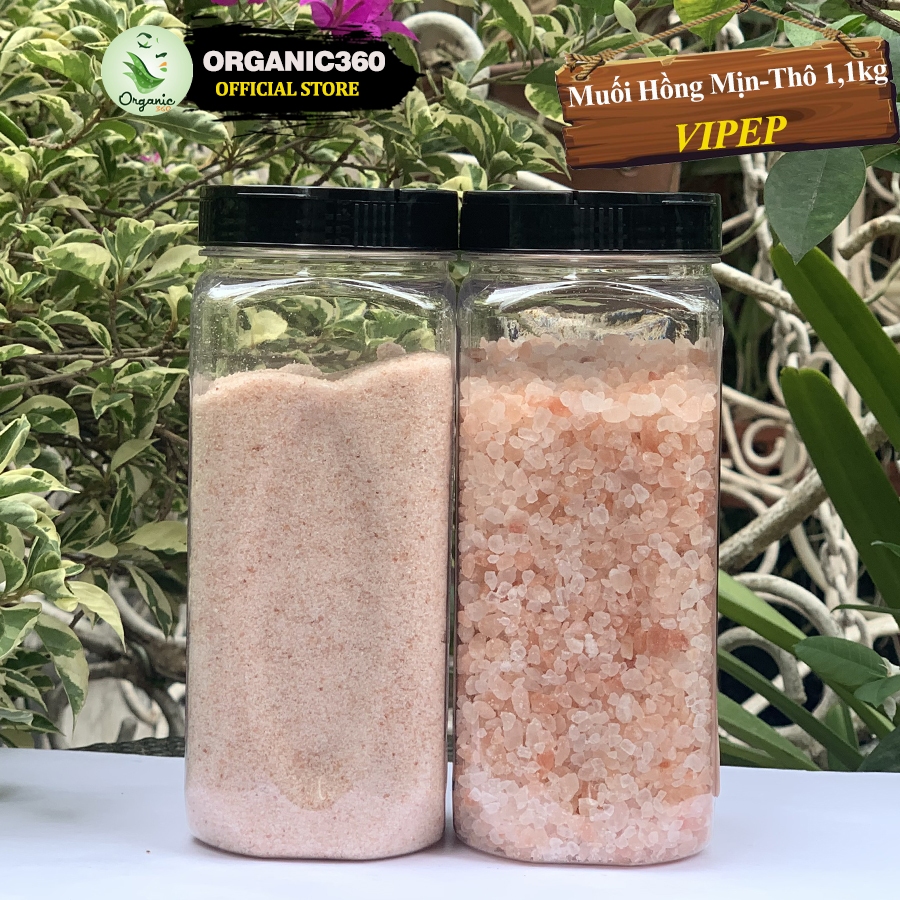 Ảnh Muối Hồng Himalaya VIPEP Các Loại Himalayan Pink Salt 1