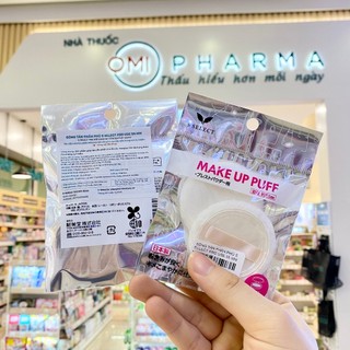 Bông Tán Phấn Phủ Pro Use 55 mm S Select Nhật Bản (2 Chiếc/Gói)