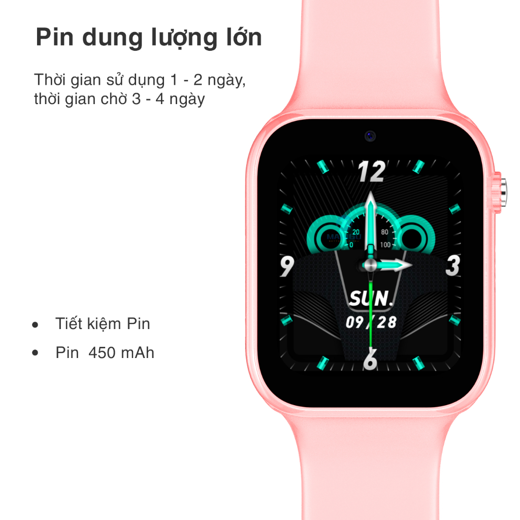 Ảnh Đồng hồ thông minh Geyan X718S Lắp sim 4G nghe gọi Định vị Chống nước PX7 BH 1 đổi 1 trong 1 năm 2