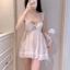 Váy Ngủ Voan Ren Xuyên Thấu Có Gọng Nâng Ngực Sexy Gợi Cảm Tặng Kèm Chip