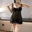 Váy Ngủ Voan Ren Xuyên Thấu Có Gọng Nâng Ngực Sexy Gợi Cảm Tặng Kèm Chip