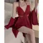 Váy ngủ lụa phối ren sexy gợi cảm kèm mút mỏng nâng ngực thiết kế sang chảnh quyến rũ