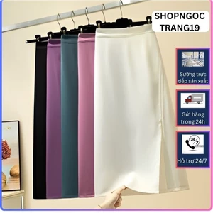 Chân Váy Chữ A Dáng Dài 70 Cách Điệu_Shopngoctrang 19_CV128NT