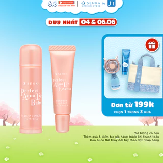 Dưỡng Môi Cấp Ẩm & Giảm Nếp Nhăn Môi Senka Perfect Lip Balm 4.5g – Essence 10g