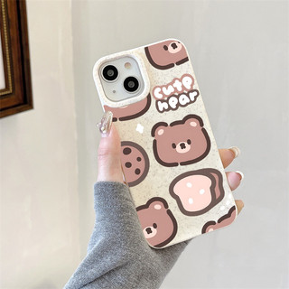 Ốp lưng iphone mềm lúa mạch Cute bear 6/6splus/7/8/plus/x/xs/11/12/13/14/15/16/pro/max/plus/promax - lm2004