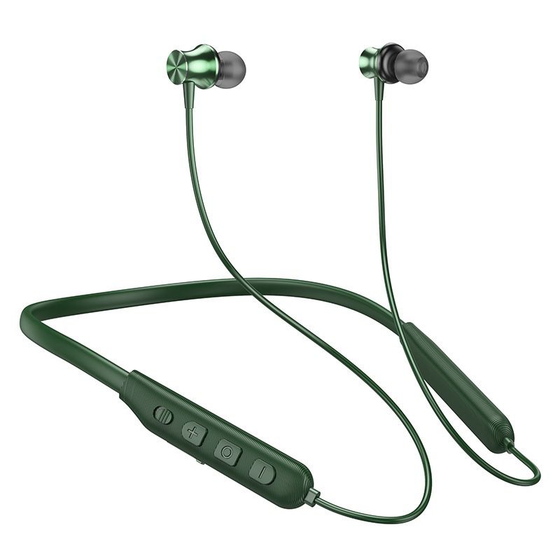 Tai nghe thể thao có dây Bluetooth Hoco ES64 điều chỉnh âm lượng chất liệu nhựa mềm,hút tai nghe.