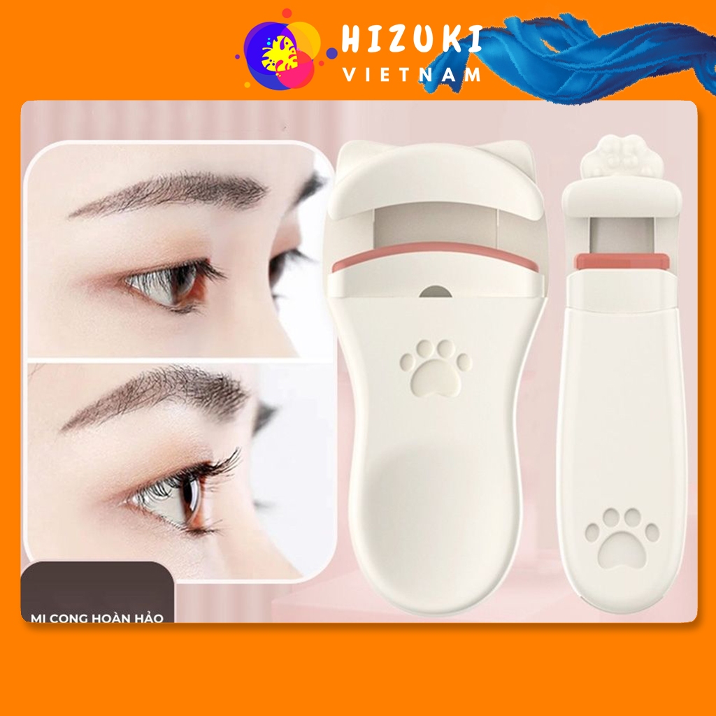 Kẹp uốn mi 3D hình móng vuốt mèo siêu dễ thương