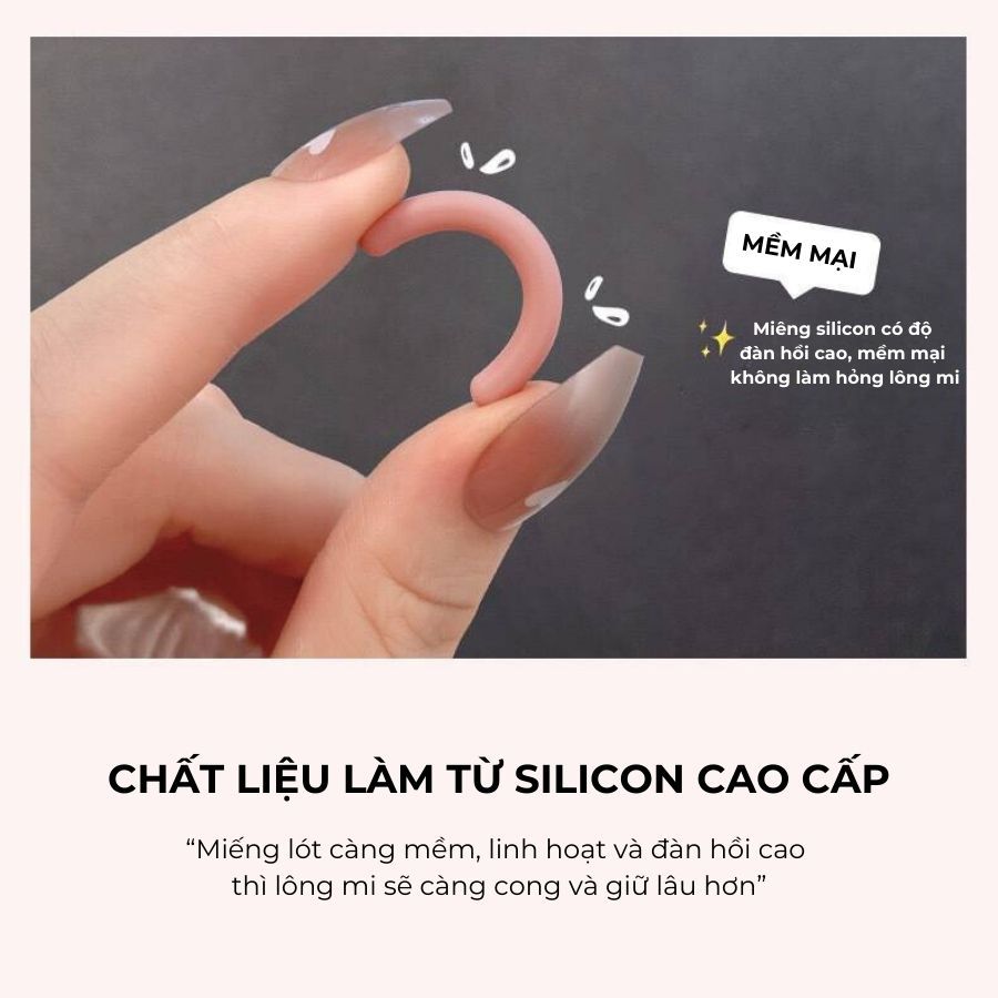 Kẹp uốn mi 3D hình móng vuốt mèo siêu dễ thương