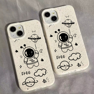 Ốp lưng iphone mềm lúa mạch Phi hành gia 6/6splus/7/8/plus/x/xs/11/12/13/14/15/16/pro/max/plus/promax - lm2003