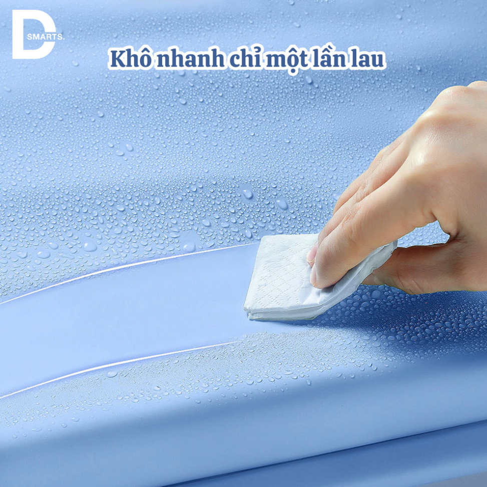 Áo mưa nửa trước trong suốt cho Mẹ và Bé che phủ toàn thân kèm kính chắn mưa
