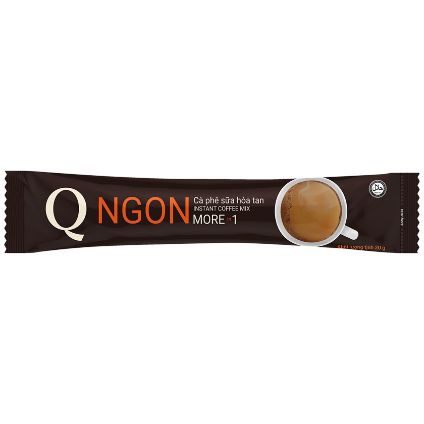 Cà Phê Hòa Tan NGON Trần Quang 3in1 Ngon 24 sticks. Thơm ngon , đậm vị , gu cà phê sữa truyền thống