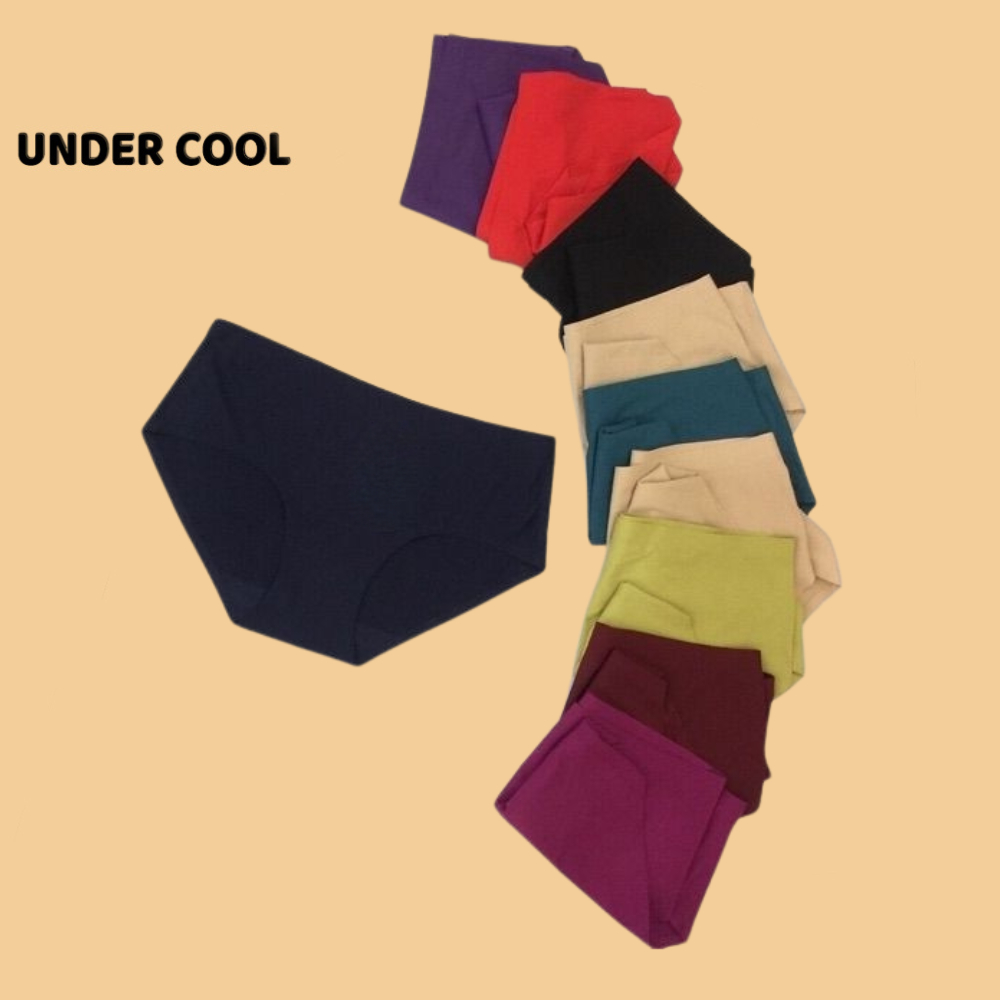 Quần Lót Nữ Đúc Su UNDERCOOL Tổ Ong Thông Hơi Ép Đáy Kháng Khuẩn Nhiều Màu QL03
