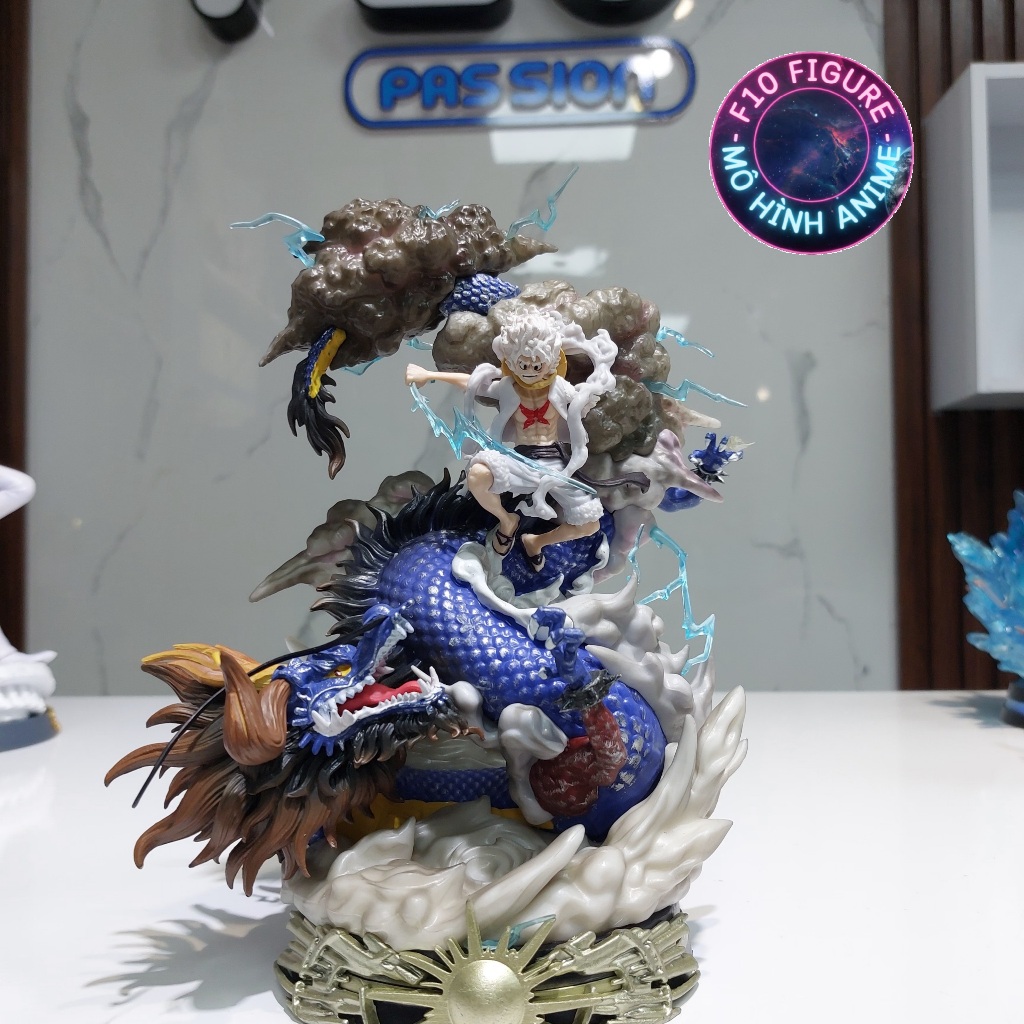 Archivo 3D luffy gear 5 vs kaido impresión 3d ⚙️·Plan de impresión en