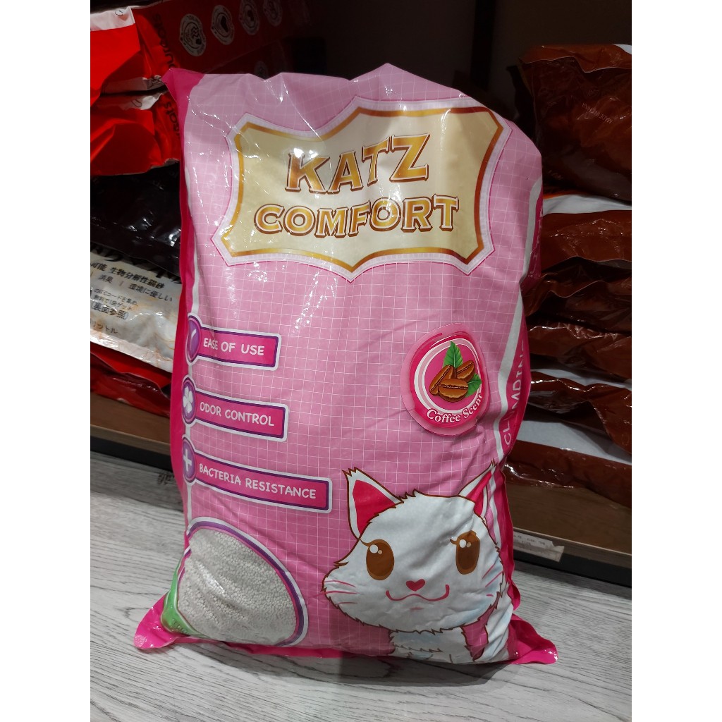 Cát vệ sinh cho mèo KATZ Comfort khử mùi, ít bụi- Túi 5L hương