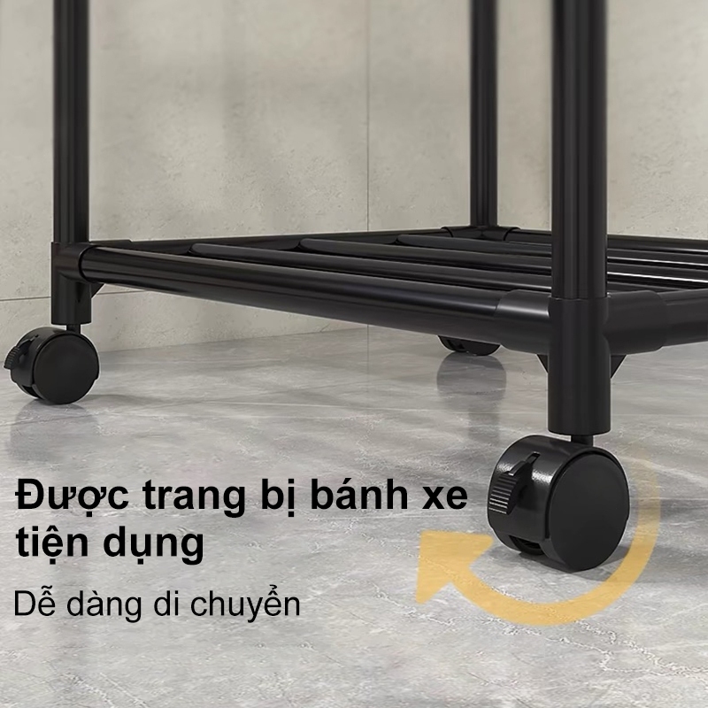 ONLY Kệ Nhà Bếp Kệ Đa Năng 2-6 Tầng Giá Đựng Đồ Chắc Chắn Và Bền Kế Rỗng Mở