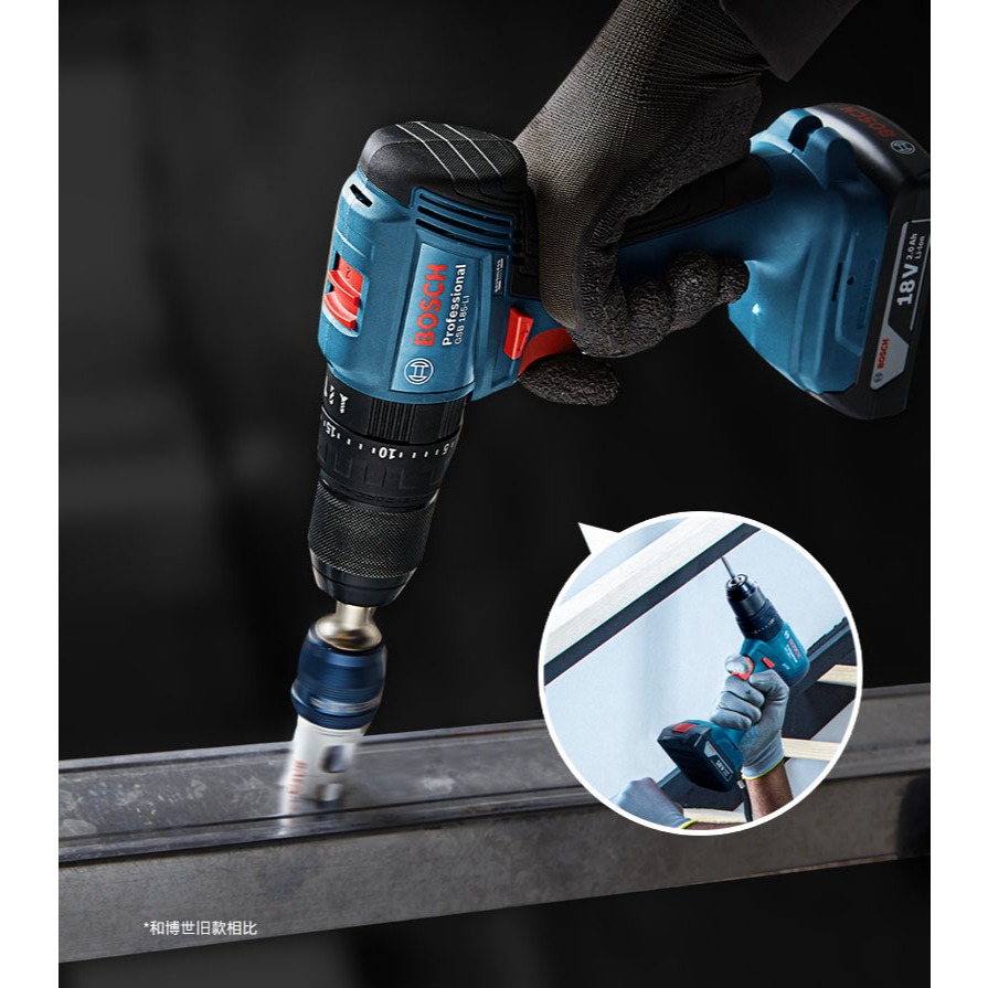 Máy khoan động lực dùng pin Bosch GSB 185-LI 18V Hàng chính hãng