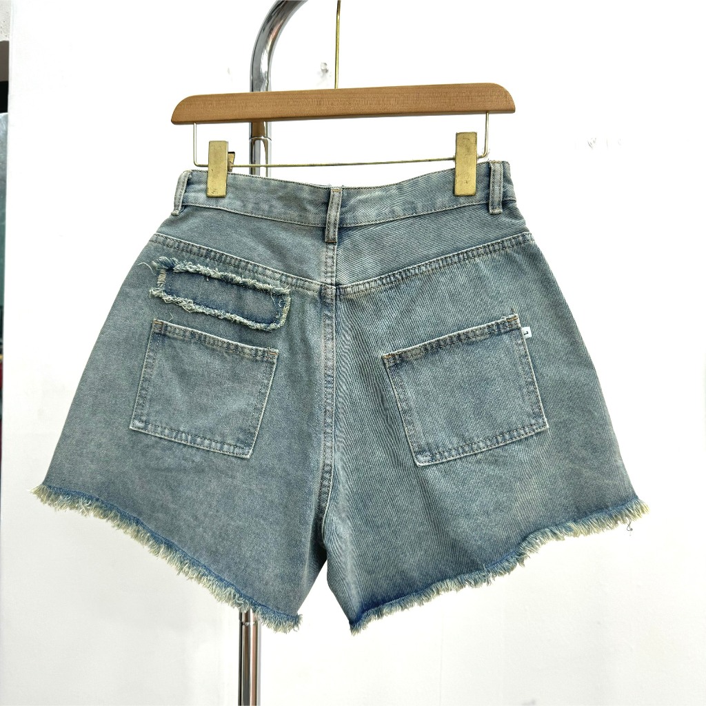Quần Short Jeans BigSize Nữ Màu Trendy,Quần Đùi Big Size Lên Phom Tôn Dáng Dễ Thương J3