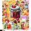 Set 60 Sticker Hình các món ăn và đồ uống dễ thương bắt mắt Chống Nước Dán Laptop Vali Mũ Bảo Hiểm Sổ Tay
