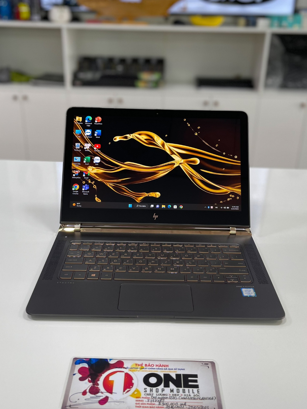 Siêu phẩm] Laptop HP Spectre 13-V108TU Core i7 7500U/ Ram 8Gb/ SSD 512Gb/  siêu mỏng đẳng cấp . | Shopee Việt Nam