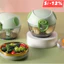 Xay tỏi ớt cầm tay mini hình mặt lợn kute để xay gia vị chuẩn 2 và 3 lưỡi dao - Samba