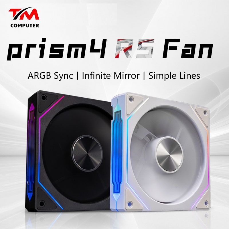 Fan vô cực Jungle Leopard PRISM 4RS ARGB - 120mm (đủ 2 màu, 2 chiều hút ...
