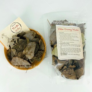 Lá dâm dương hoắc khô 500g, trà dâm dương, thơm, sạch - Lãn Ông