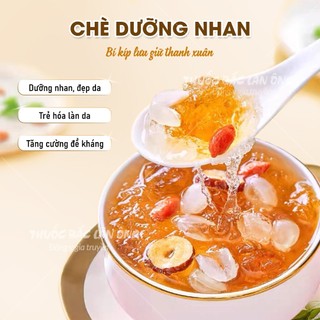 Bồ mễ, tuyết yến, nhựa đào, set nguyên liệu nấu chè dưỡng nhan, đẹp da, tốt cho sức khỏe - Lãn Ông