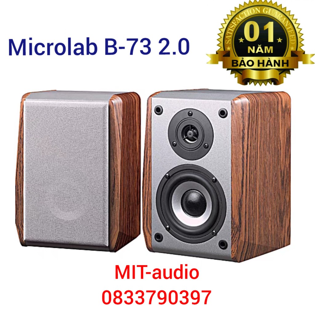Loa vi tính Microlab B-73 Công suất 22W, 2.0 chính hãng chất lượng cao ...