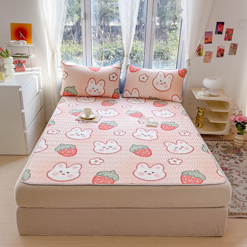Ảnh Chiếu Điều Hoà Cao Su Non Tencel Latex Bo Chun Mịn Decor Thoáng Mát - Nhiều Hoạ Tiết 4